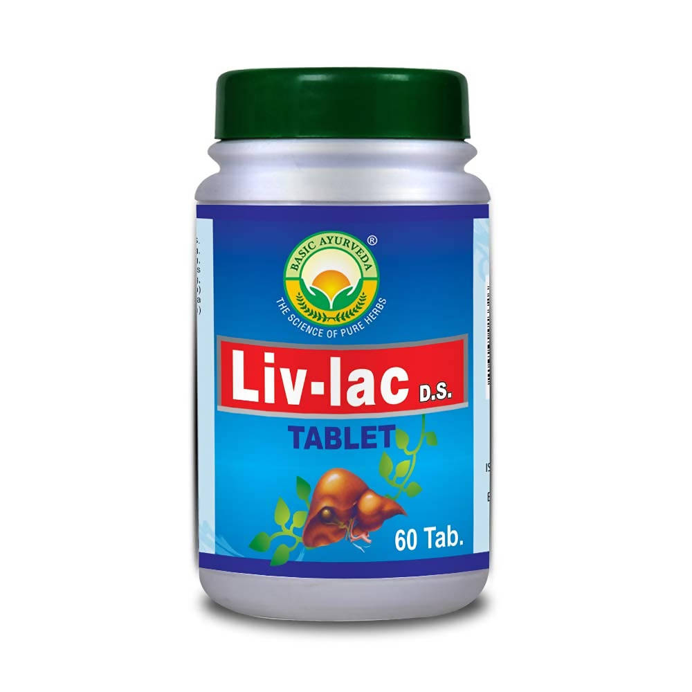 Basic Ayurveda Liv-Lac D.S. Tablets | Grocsy