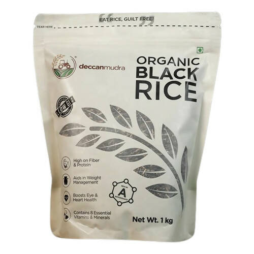 Deccanmudra Organic Black Rice | Grocsy