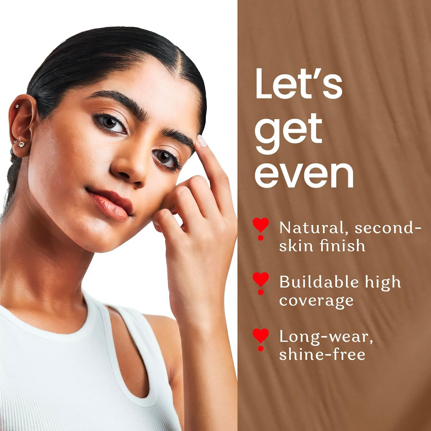 Color Cupid Truly Me Liquid Foundation - Chocolate | Grocsy