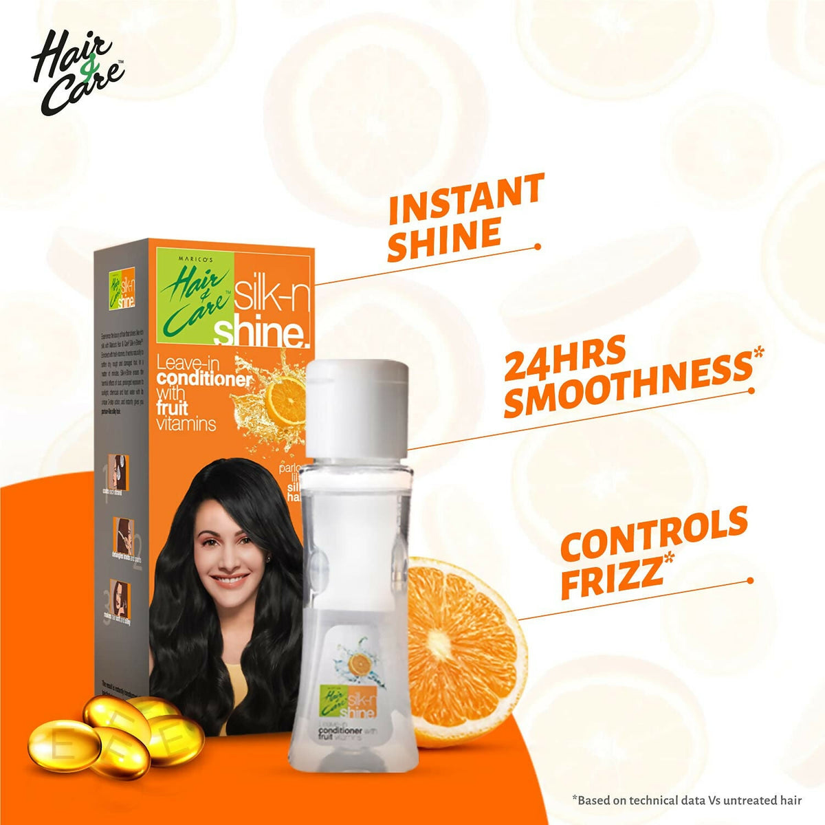 Mroobest Hair & Care Silk-N Shine Serum With Fruit Vitamins | Grocsy