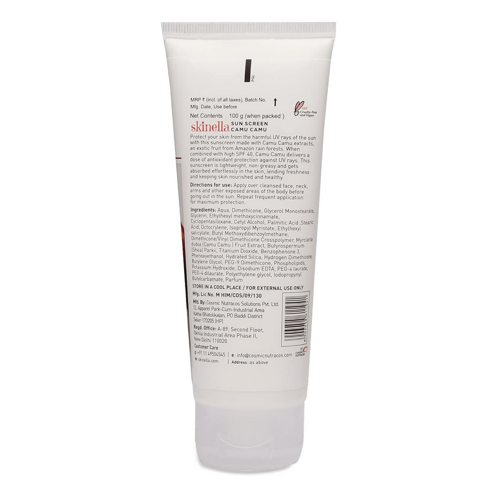 Skinella Non-Greasy Sun Screen Cream Face & Body | Grocsy