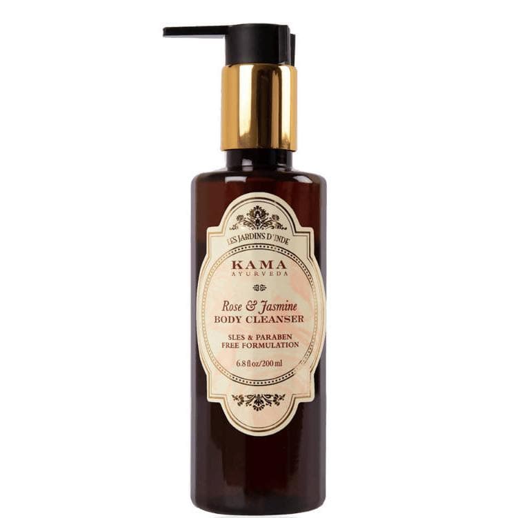 Kama Ayurveda Rose & Jasmine Body Cleanser 200ml | Grocsy