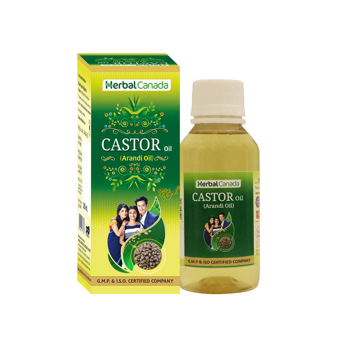 Herbal Canada Castor Oil (Arandi Oil) | Grocsy