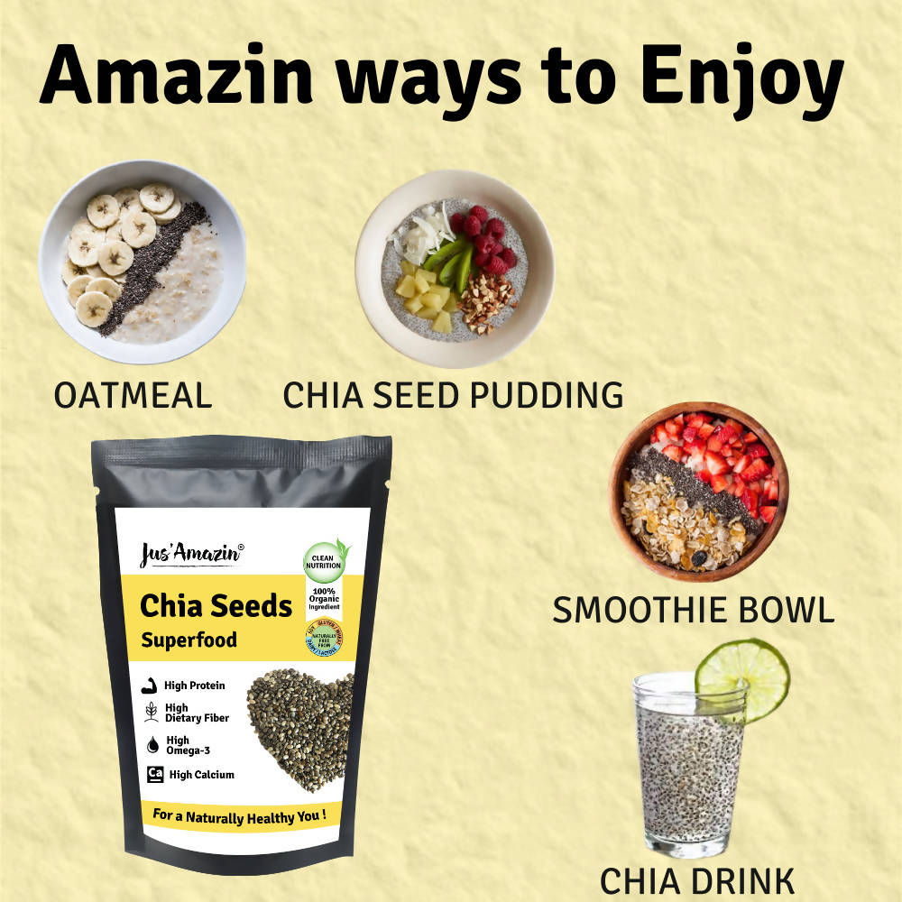 Jus Amazin Chia Seeds Superfood | Grocsy