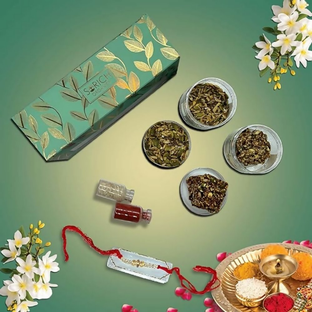Sorich Organics Rakshabandhan Gift Hamper for Brother Rakhi Celebrations | Grocsy