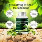 Nutrafirst Green Coffee Bean Extract Capsules | Grocsy