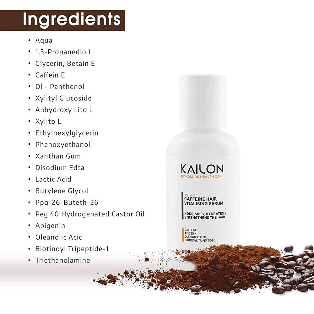 Kailon Caffeine Hair Vitalizing Serum | Grocsy