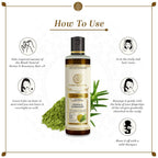 Khadi Natural Henna & Rosemary Herbal Hair Oil | Grocsy