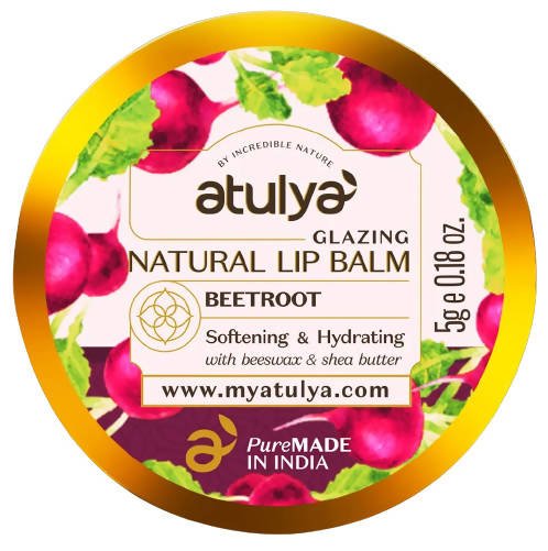 Atulya Natural Beet Root Lip Balm | Grocsy
