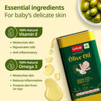LuvLap Naturals Baby Body Massage Olive Oil for New Born | Grocsy