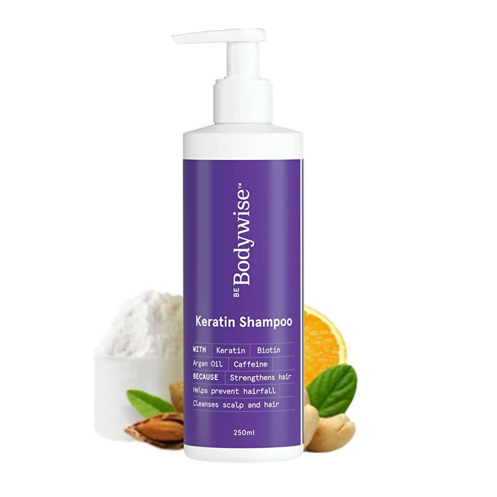 BeBodywise Keratin Hair Fall Control Shampoo | Grocsy