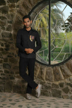 Stirrup Black Shacket by Hilo Design | Grocsy