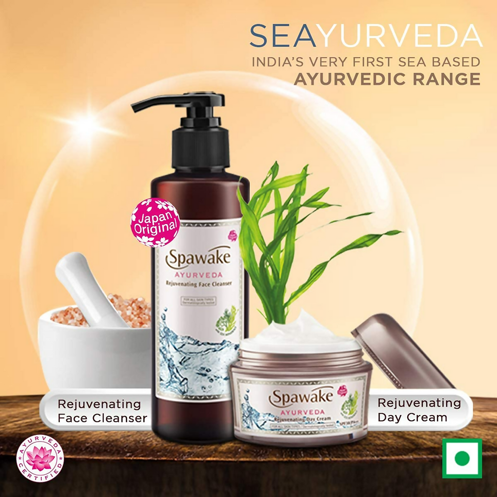 Spawake Ayurveda Rejuvenating Foaming Face Wash | Grocsy