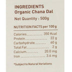 Pure & Sure Chana Dal Traditional Organic Pulses