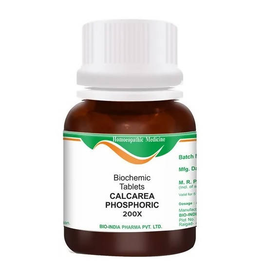 Bio India Homeopathy Calcarea Phosphoric Biochemic Tablets | Grocsy