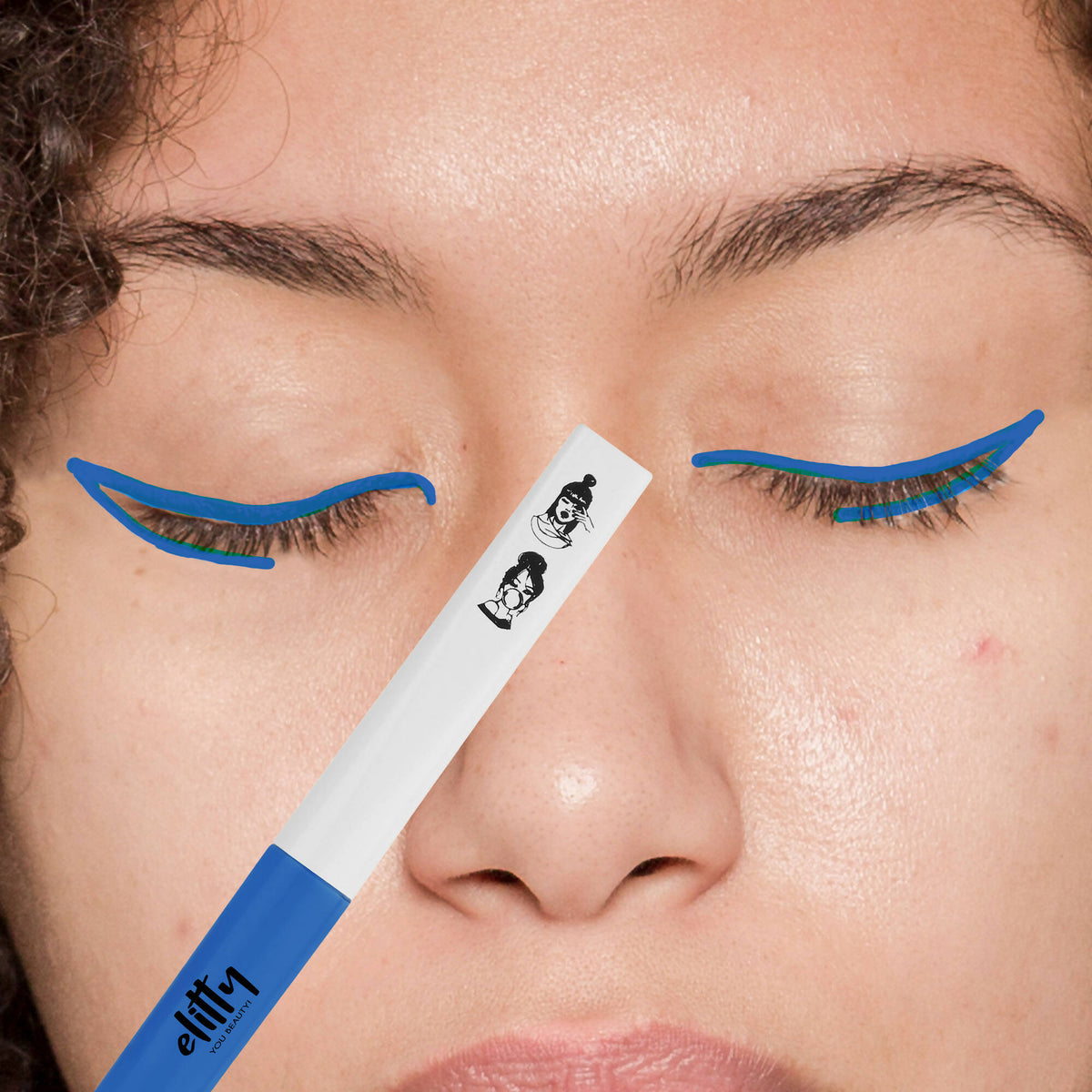 Elitty Eye Gotta Feeling - Pop Eyeliner Matte-Main Character- Dark Blue | Grocsy