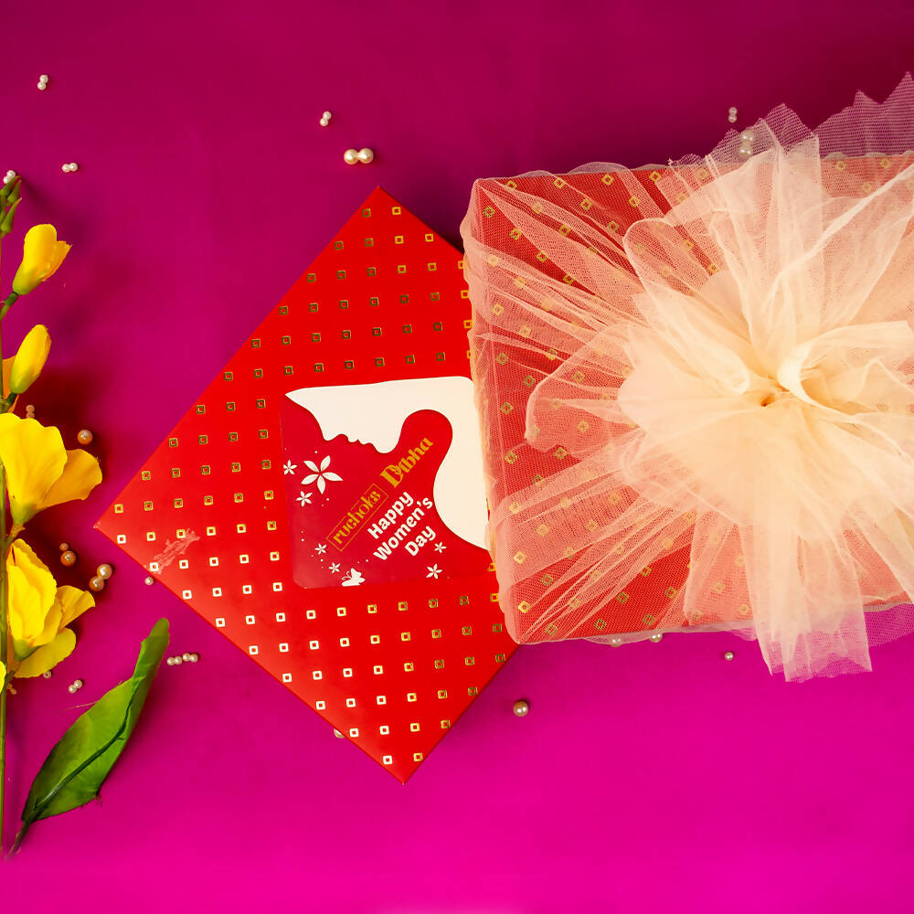 Dibha Women's Day Sweet & Healthy Gift Hamper Box | Grocsy