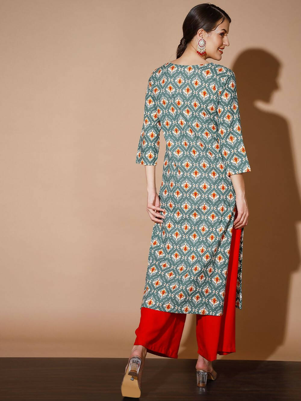 Myshka Women Multi Printed Kurtas | Grocsy