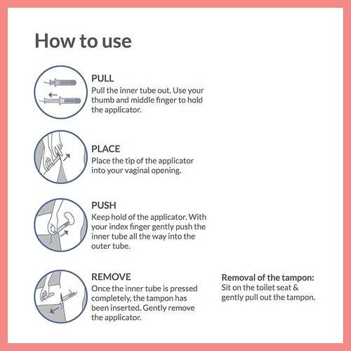 Sirona Super Plus Heavy Flow Applicator Tampons | Grocsy