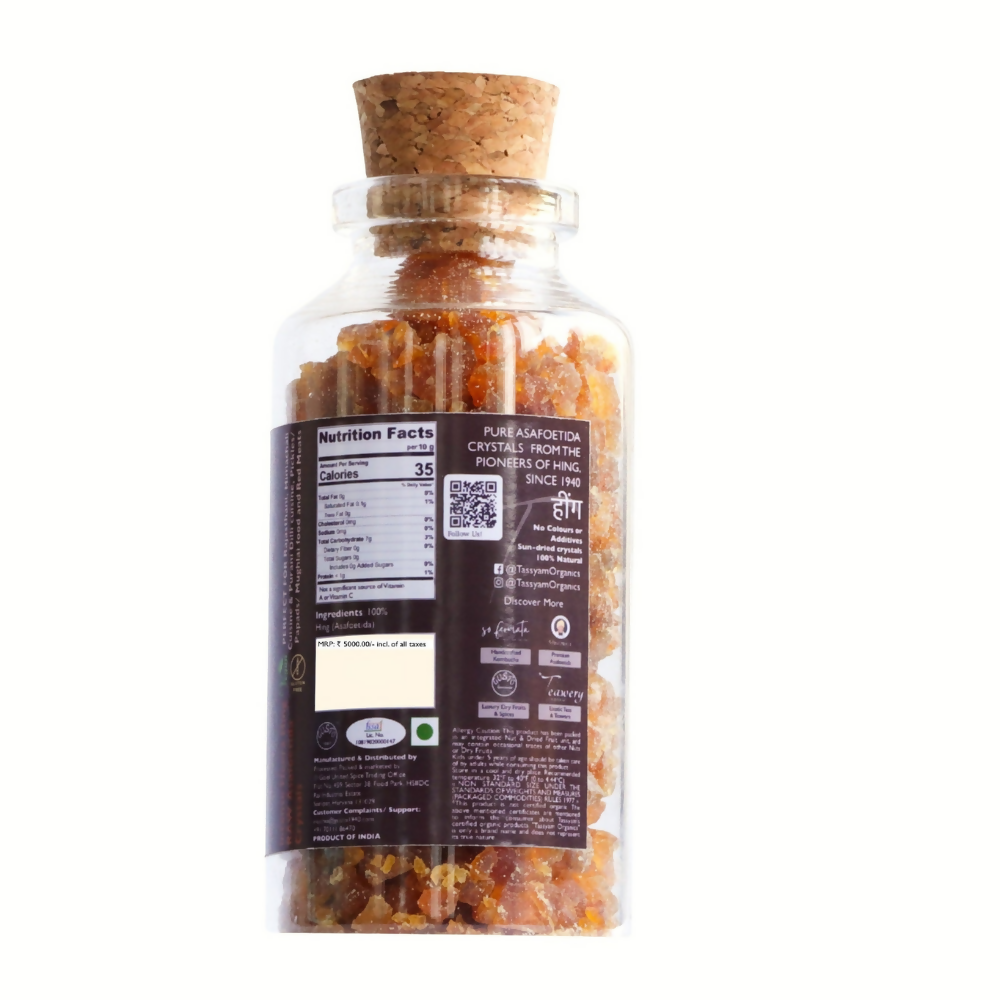 Tassyam Organics Laxmi Chand Heera Raw Hing Crystals | Grocsy