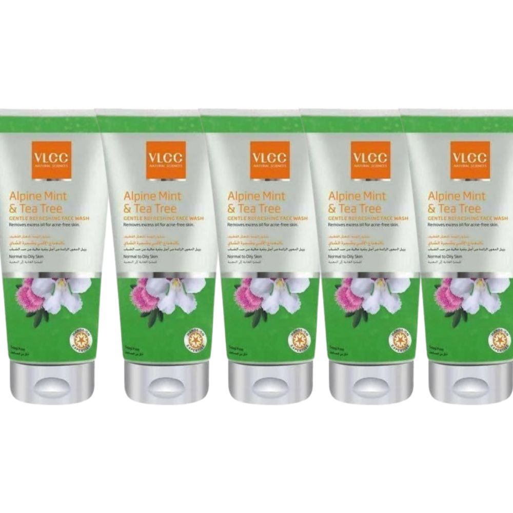 VLCC Alpine Mint & Tea Tree Gentle Refreshing Face Wash | Grocsy