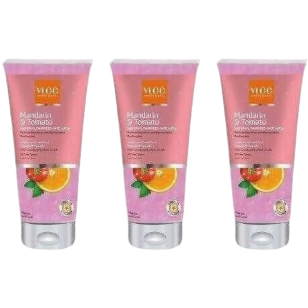 VLCC Mandarin & Tomato Natural Fairness Face Wash | Grocsy