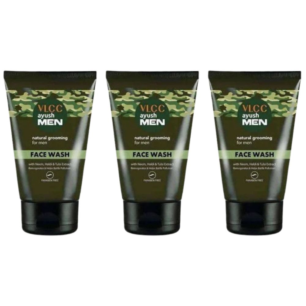 VLCC Ayush Men Face Wash | Grocsy