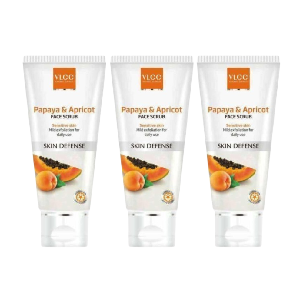 VLCC Papaya & Apricot Scrub | Grocsy
