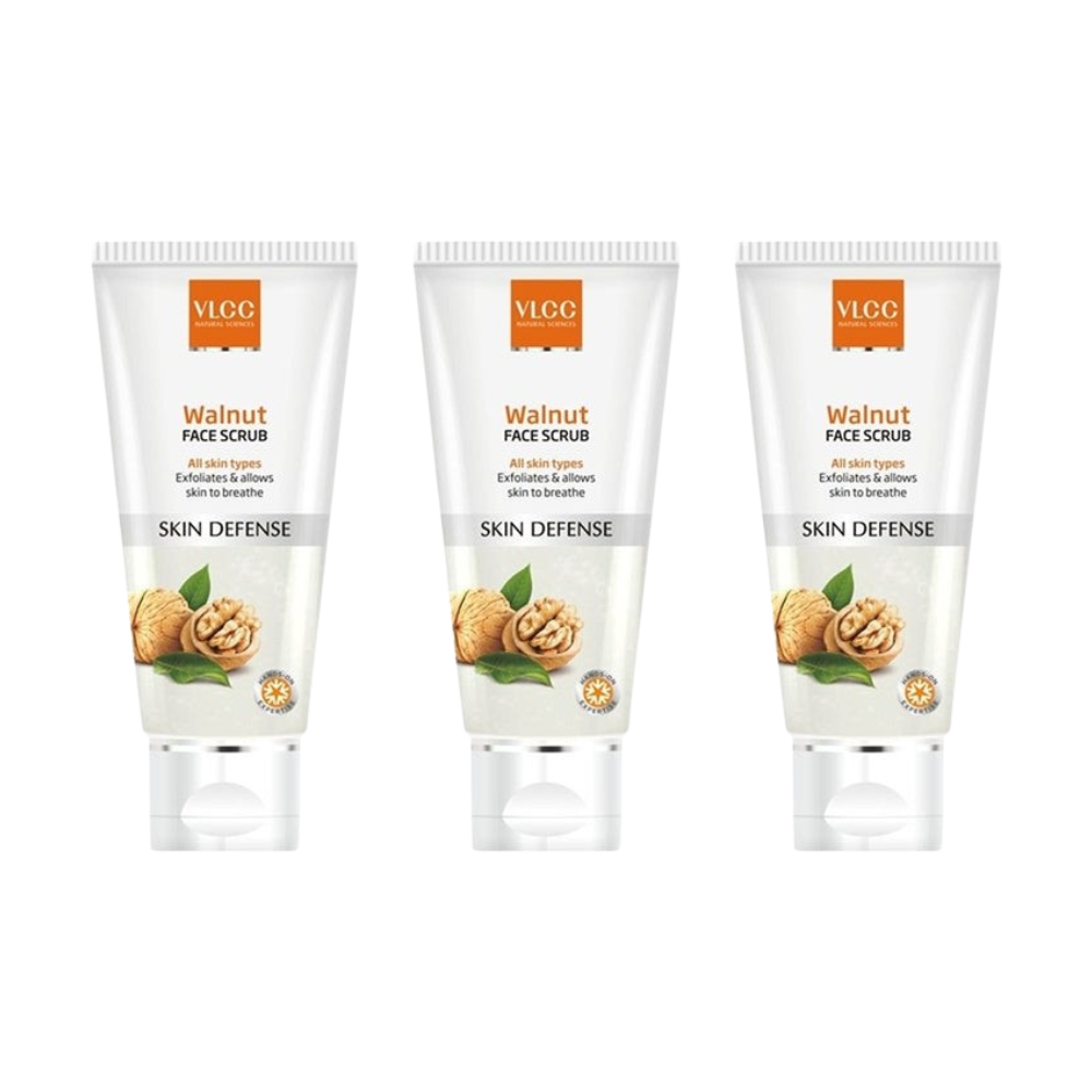 VLCC Walnut Face Scrub | Grocsy