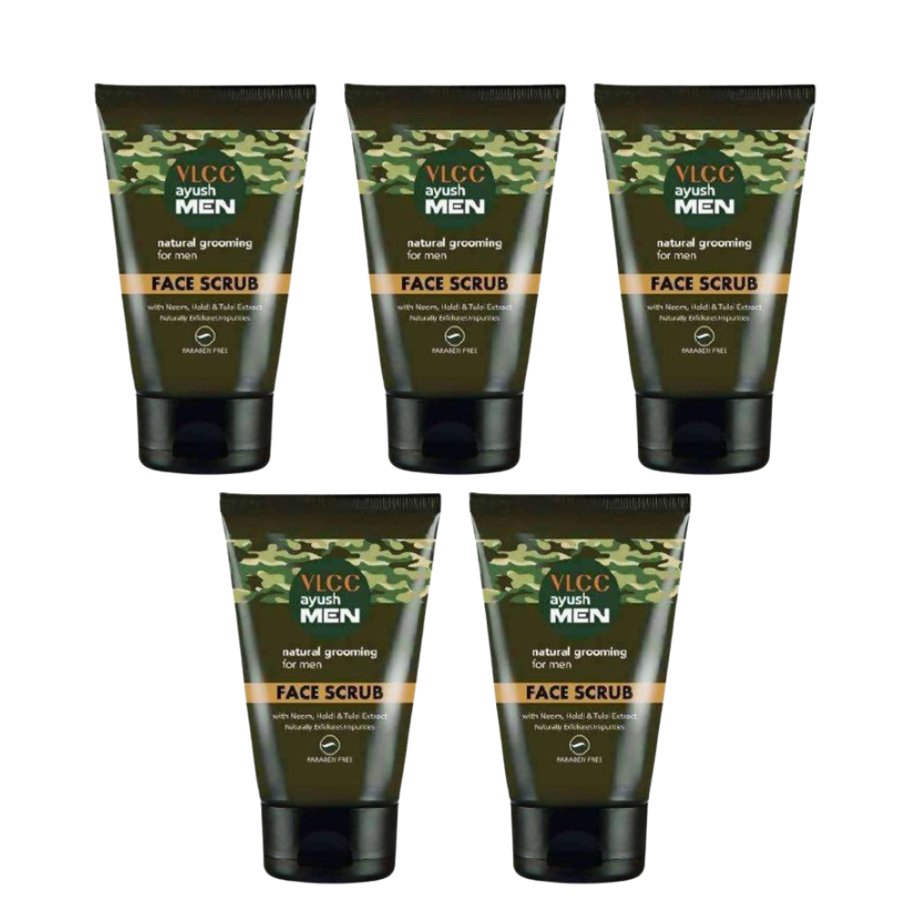 VLCC Ayush Men Face Scrub | Grocsy