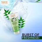 VLCC Double Power Double Neem Skin Purifying Face Wash | Grocsy