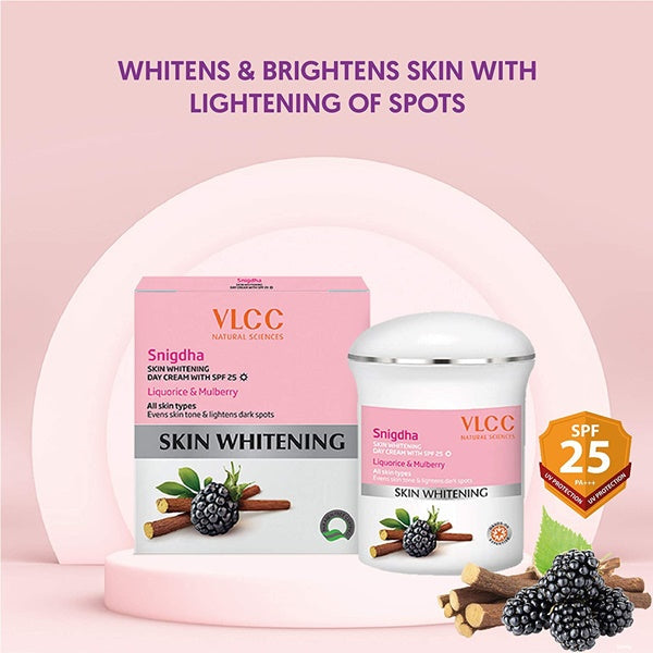VLCC Snighdha Skin Whitening Day Cream With SPF 25 | Grocsy