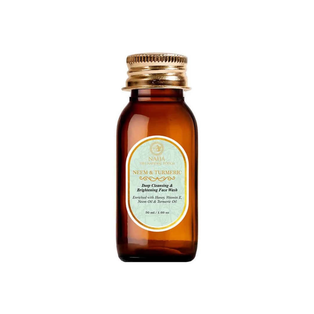 Naija Neem & Turmeric Deep Cleansing and Brightening Face Wash | Grocsy