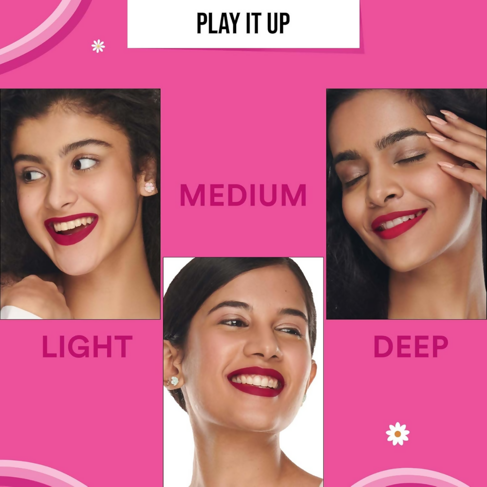 SUGAR POP Matte Lipstick - 08 Crimson | Grocsy