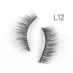 Bronson Professional Eyelash Set 3d False Long And Natural Eye Makeup - L12 | Grocsy
