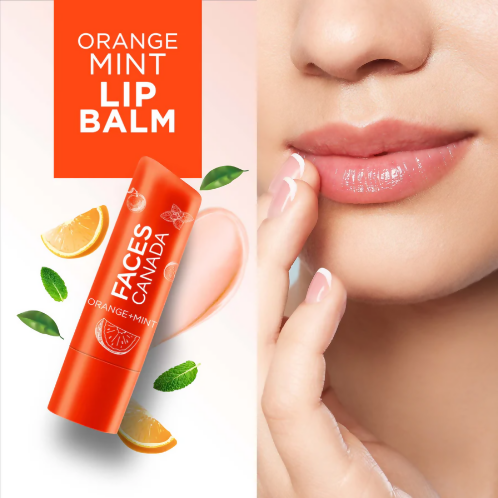Faces Canada Vitamin C Lip Balm - Orange Mint | Grocsy