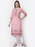 Myshka Multi Color Cotton Printed Kurta | Grocsy