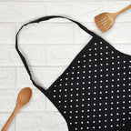 Kuber Industries Kitchen Apron Restaurant & Chef For Women & Men-Black | Grocsy