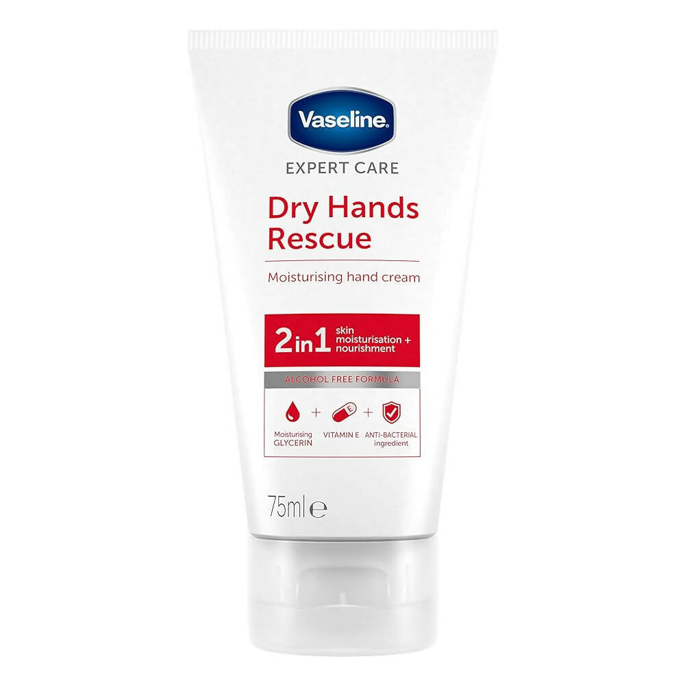 Vaseline Dry Hands Rescue 2in1 Hand Cream | Grocsy