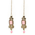 Mominos Fashion Johar Kamal Gold-Polished Brass Finish Kundan/Stone Choker For Women (Baby Pink) | Grocsy