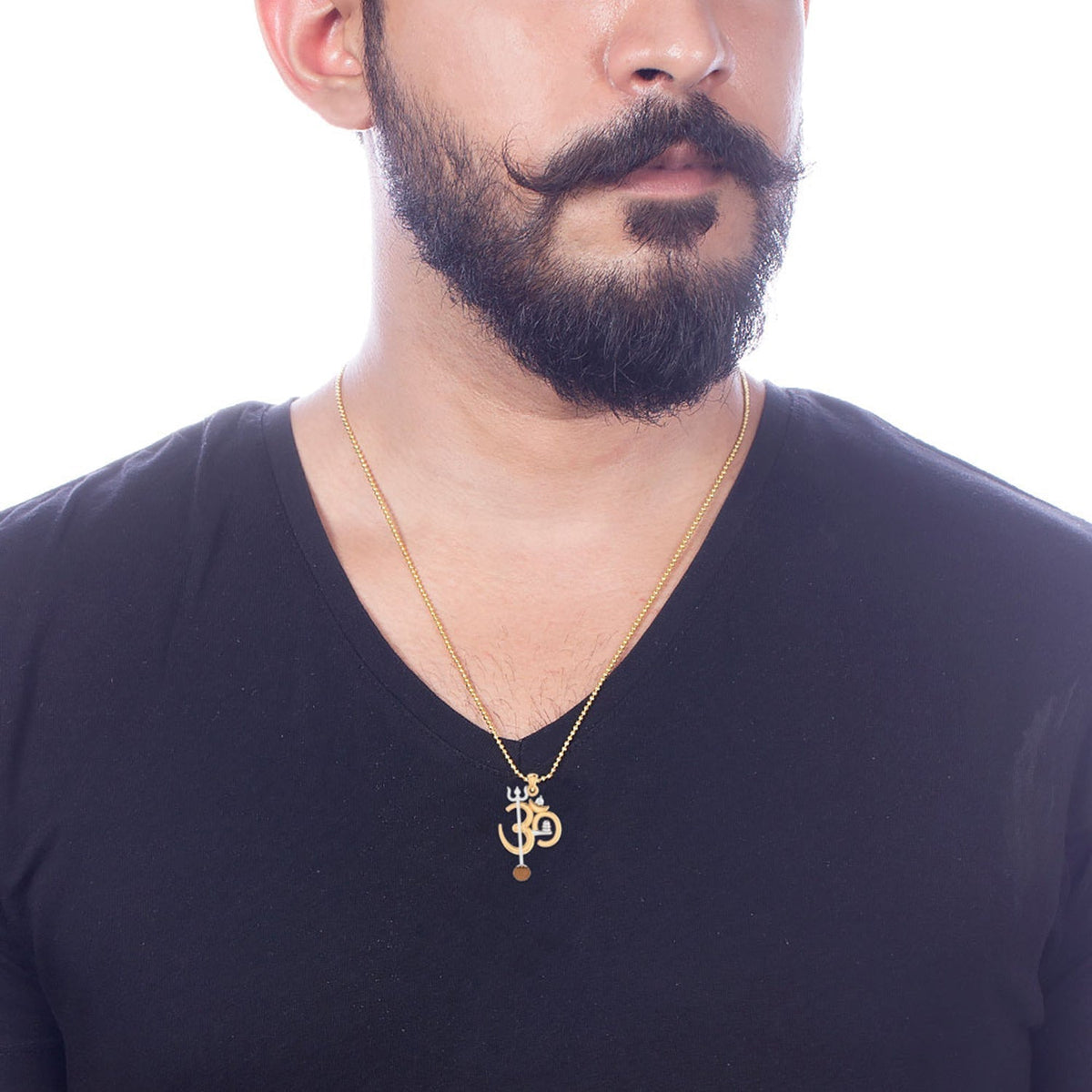 trueBrowns X Voylla OM' Design with Rudraksh Rakhi-Pendant | Grocsy