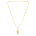 trueBrowns X Voylla Rudraksha Studded Trishul Rakhi-Pendant | Grocsy