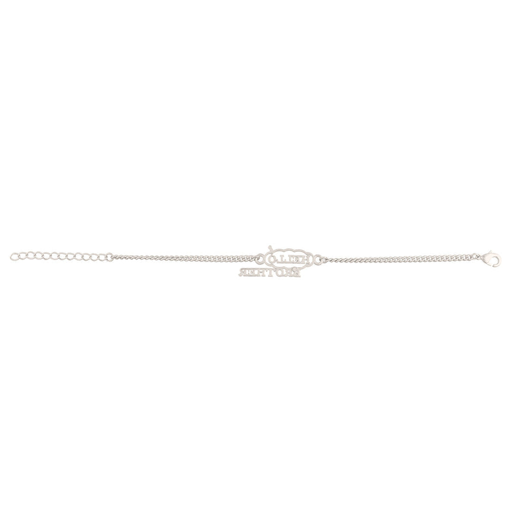 trueBrowns X Voylla Stylish Hello Brother Silver Tone Bracelet Rakhi | Grocsy