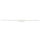 trueBrowns X Voylla Stylish Hello Brother Silver Tone Bracelet Rakhi | Grocsy