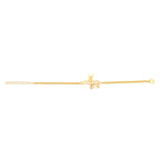 trueBrowns Gold Tone Cool Bhai Bracelet Style Rakhi | Grocsy