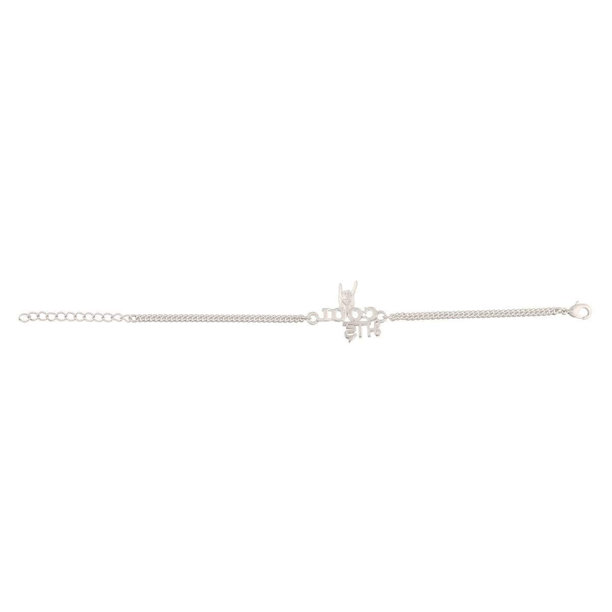 trueBrowns Cool Bhai Silver Tone Rakhi | Grocsy