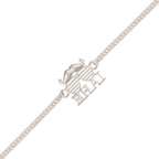 trueBrowns Exclusive Silver Plated BHAI Bracelet Style Rakhi | Grocsy