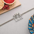 trueBrowns Exclusive Silver Plated BHAI Bracelet Style Rakhi | Grocsy