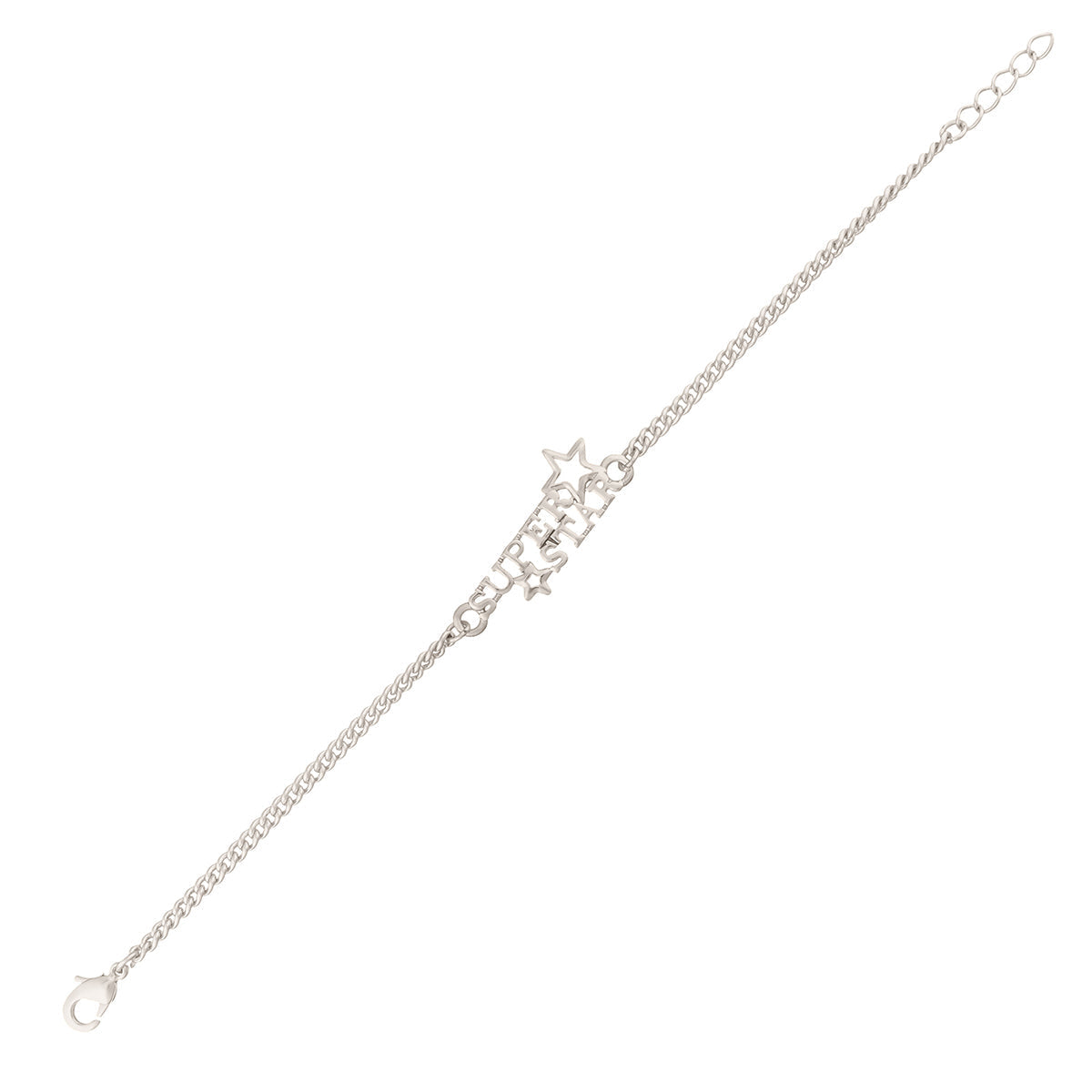 trueBrowns X Voylla Stylish Silver Plated Super Star Bracelet Rakhi | Grocsy