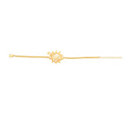 trueBrowns X Voylla Super Bro Fabulous Gold Tone Rakhi | Grocsy